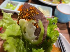 -明洞阿姨·韩式酱蟹烤肉·创意料理(三元桥店)