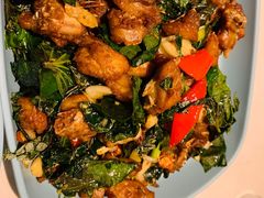 山捞叶炒树上的鸡-香香海南菜餐厅