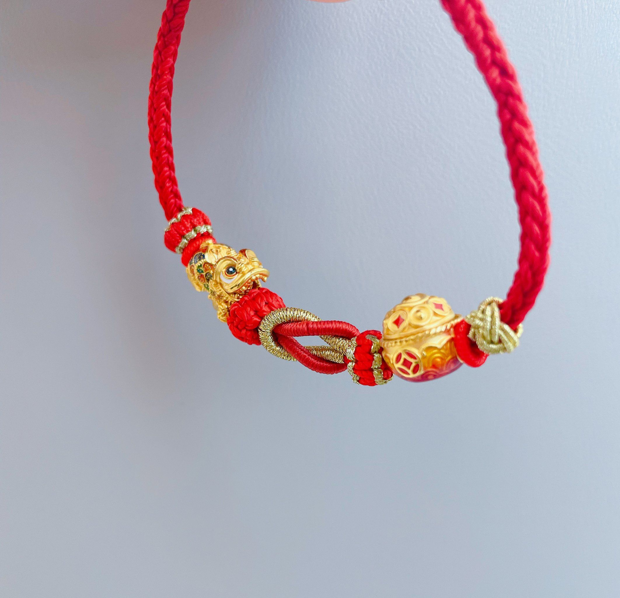 潮宏基黄金喜狮,聚宝盆系列