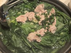 农家土猪肉浸菜青-滋粥楼·顺德菜(番禺广场总店)