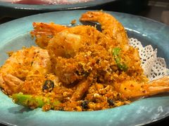 避风塘炒虾-老城鲜·小海鲜贝贝煲火锅(壹方城店)