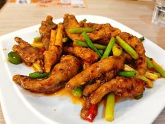 蒜台大鸡爪-令狐冲烤鱼·烧菜馆(达明店)