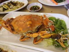 烤蟹-真浪花园海鲜餐馆