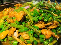 -探鱼·鲜青椒爽麻烤鱼(广州欣荣广场店)