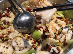 炝锅无刺巴沙鱼-清真·锦翔炝锅鱼(明德门店)