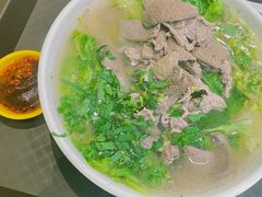 牛肉粉肠汤河粉-港福茶餐厅(深圳湾科技园区店)