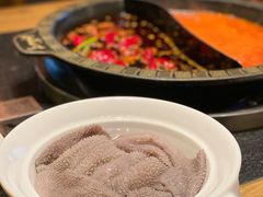 鲜毛肚-纸盐河码头火锅(十八梯店)
