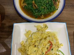 银鱼炒土鸡蛋-锡和无锡菜(景丽苑店)