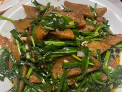 韭菜炒饸札-穆斯林饭庄(明德南街店)