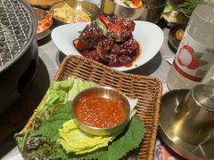 -草家酱蟹炭火烤肉店(珲春南路一店)