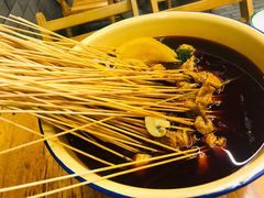 -拈签一笑黄牛肉辣卤串串