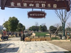 -田园东方蜜桃村的田野营地