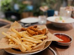 炸鸡柳粗薯条-可可厨房西餐厅