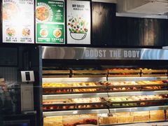 面包甜点陈列柜-CALIFORKS加州叉子轻食(朝阳门店)