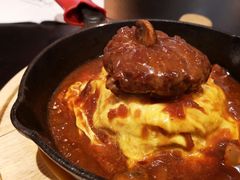 日式烩牛肉蛋包饭-TAMATI(巴黎贝甜韩式西餐厅店)