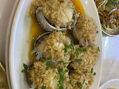 会跳舞的蒜蓉清蒸鲍鱼（十头鲍）-覃记海鲜美食餐厅