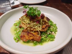 炭烤美国猪排｜青豆仁培根酱-Bistro 63 创意融合料理(广粤天地店)
