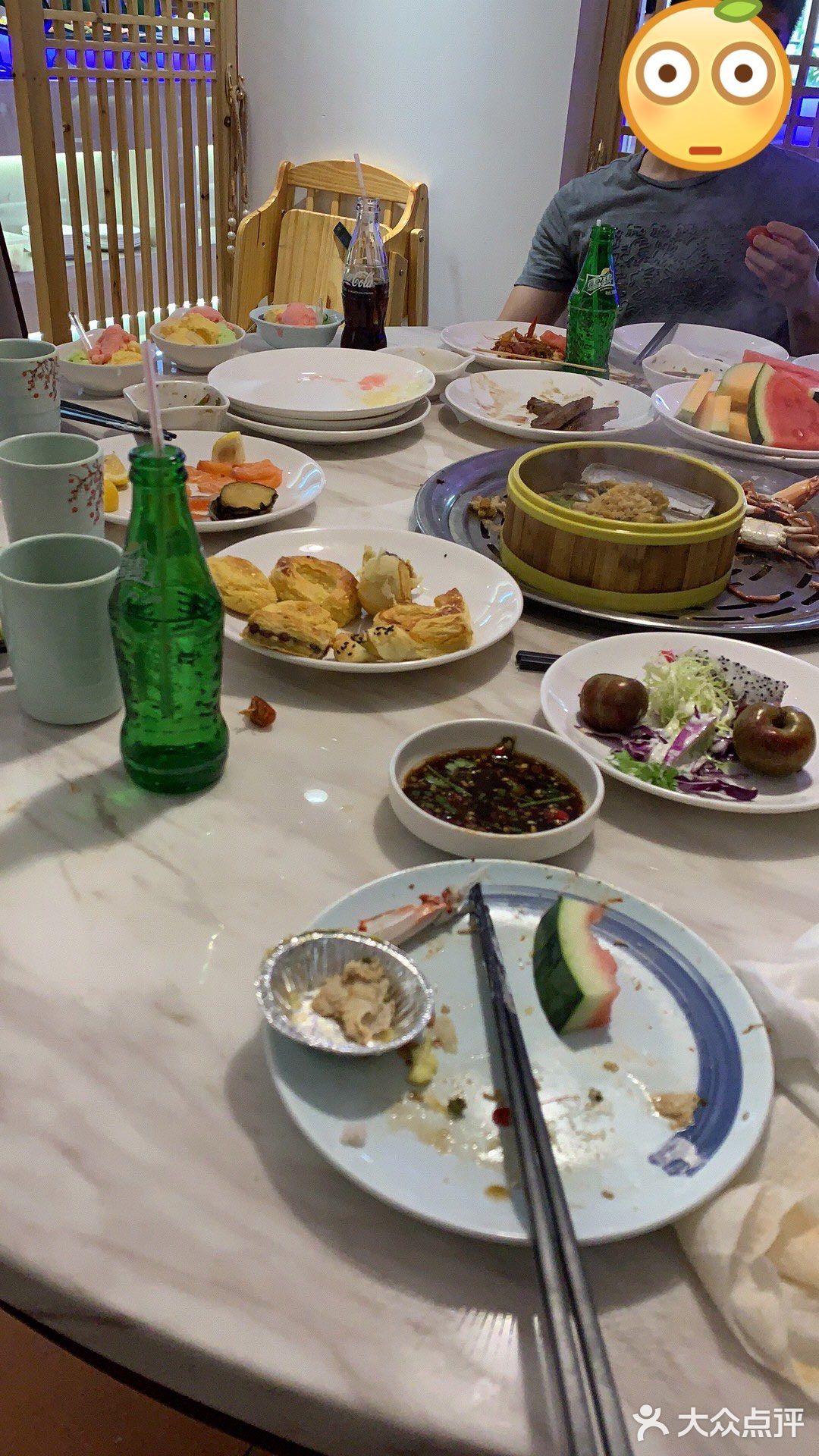 刚开业,做活动五折,好多排队来吃
