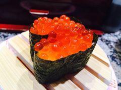 酱油渍鲑鱼籽寿司-Hanamaru Sushi 根室花まる(札幌ステラプレイス店)