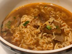 沙嗲牛肉公仔面-新旺茶餐厅·早餐·夜宵(仙霞店)