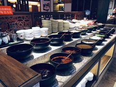 自助调料区-佬土鹅肠火锅(解放路店)