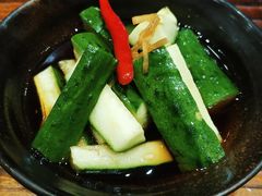 碎拍黄瓜-纹兵卫手打荞麦面日料(虹桥本店)