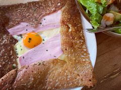 巴黎火腿鸡蛋芝士蘑菇可丽饼-RAC BAR(安福路店)