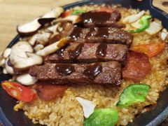 炙烤澳洲西冷牛排铁锅饭-必胜客(联投东方店)
