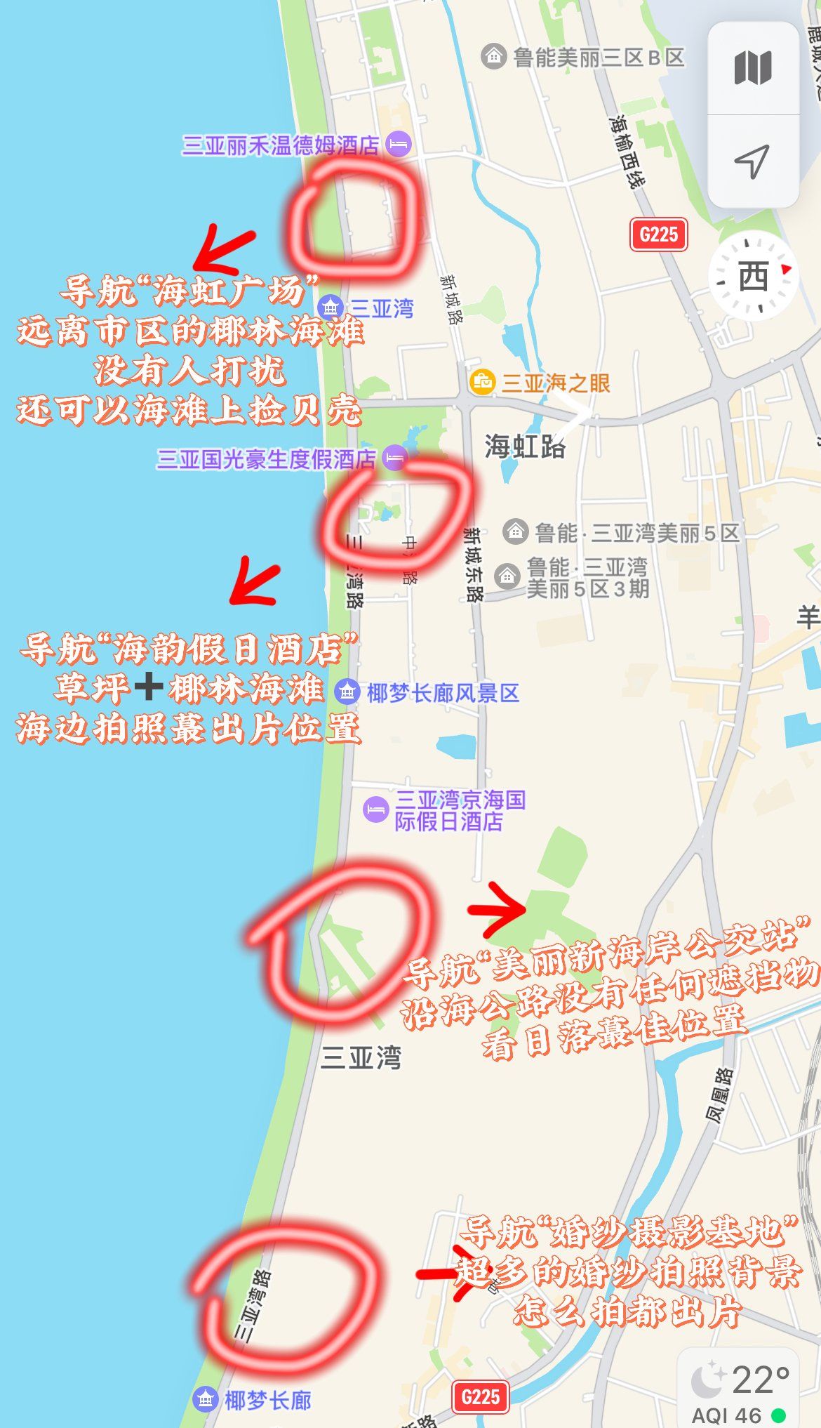 椰梦长廊蕞佳出片的4个位置,别跑错!