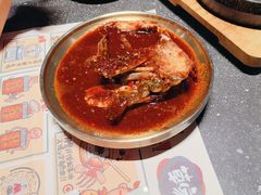 -草家酱蟹炭火烤肉店(珲春南路二店)