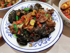 爆炒猪肝-老游独一佳湘菜馆(高新四路店)
