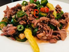 辣炒鸡胗-和平饭店