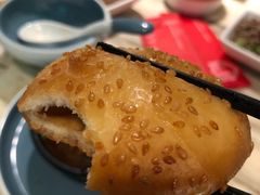 香煎牛肉饼-左庭右院鲜牛肉火锅(龙湖杭州滨江天街店)
