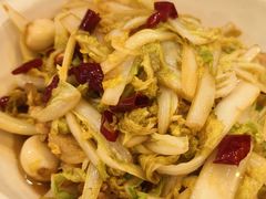 砂锅娃娃菜-梁记粥铺(开元地中海店)