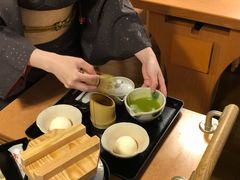 抹茶味冰激凌-蟹道乐(道顿堀本店)