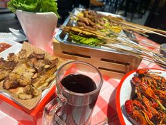 甜麻干煸小龙虾-在老街·淮安大排档·甜麻干煸龙虾·烧烤(河下古镇店)