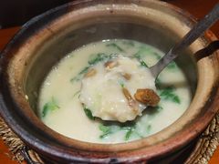 深海花胶松茸干贝粥-金穗园·砂锅粥.醉鸡煲火锅(长寿路店)