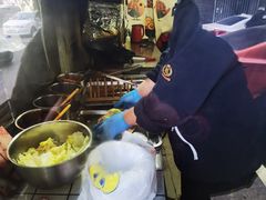 -小红车炸蛋葱油饼