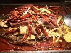 -探鱼·鲜青椒爽麻烤鱼(西南商都店)