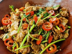 小炒黄牛肉-单记口味虾