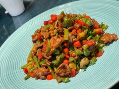 小炒黄牛肉-韶山冲湘菜馆(大明湖店)