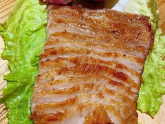 香烤猪颈肉配秘制蘸料-正泰餐厅AmazingThai(亦庄店)