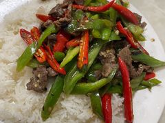指天椒炒牛肉-好好滋味茶餐厅