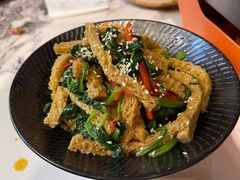 菠菜拌面筋-贯贯吉·清真餐厅(浙江中路店)