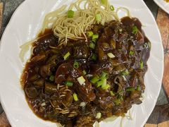 膳片爆鱼干挑面-梧桐面馆桐乡阿能面店(印象城店)