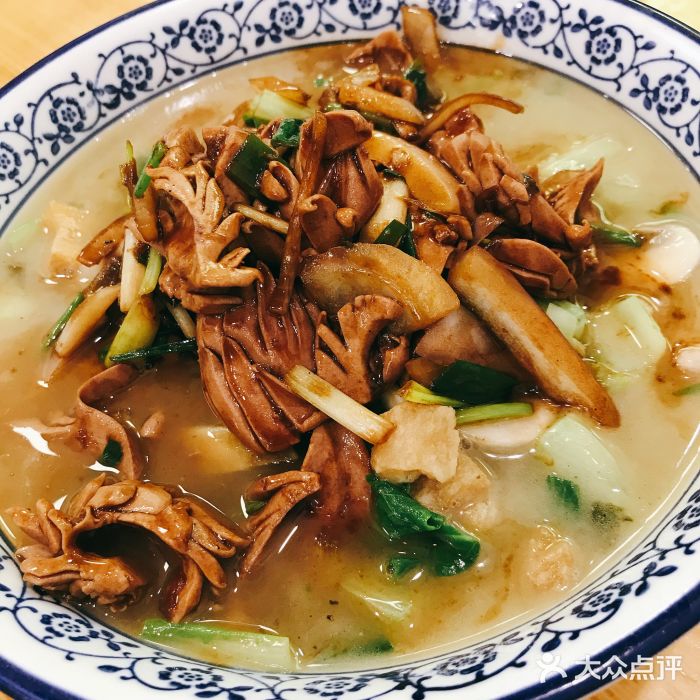 方老大馄饨(抚宁巷店)特色腰花片儿川图片