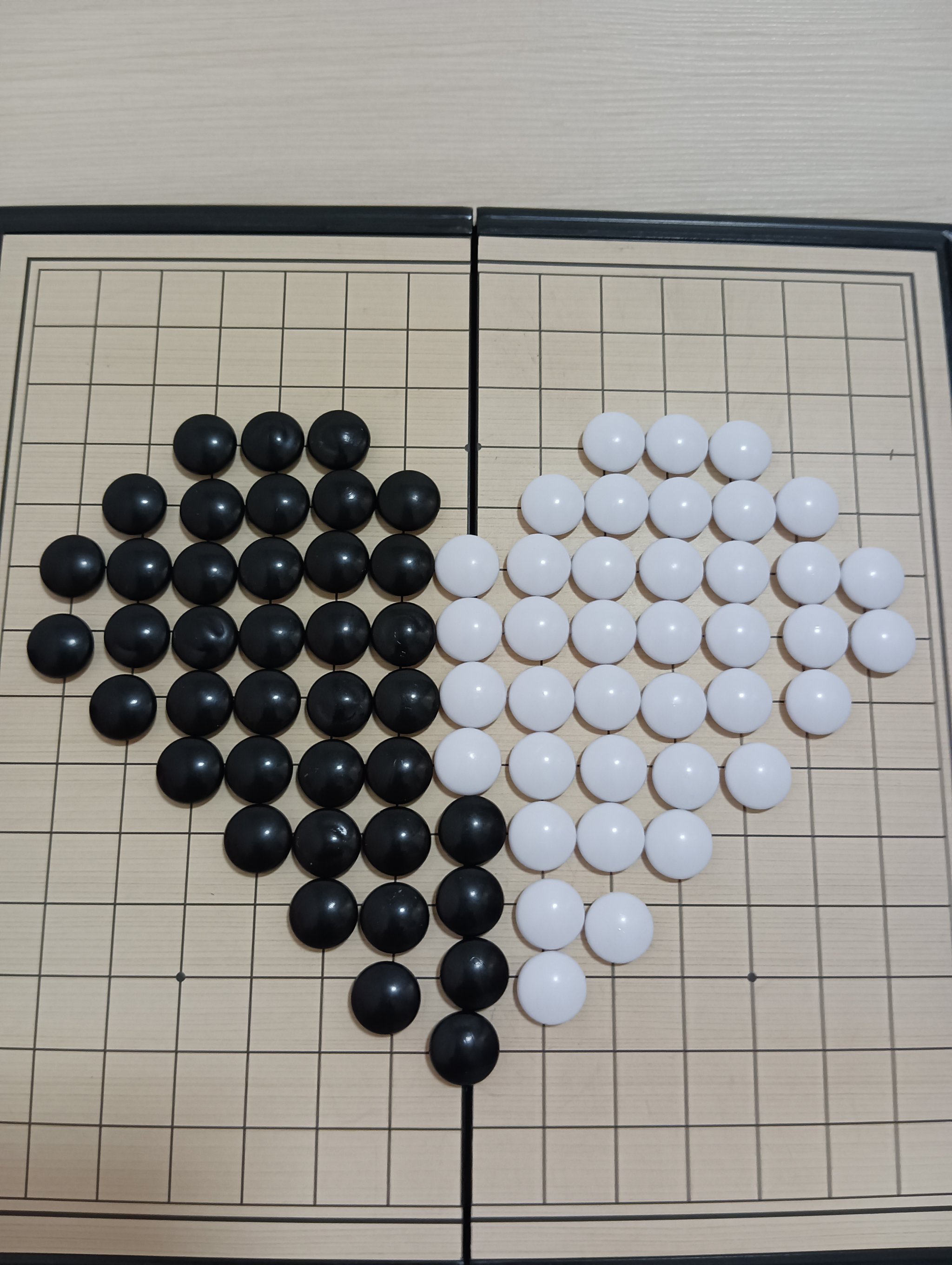 五子棋爱心摆法图片