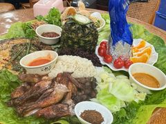 -沐毫傣泐云南菜孔雀宴•手抓饭傣味烧烤(曼听店)