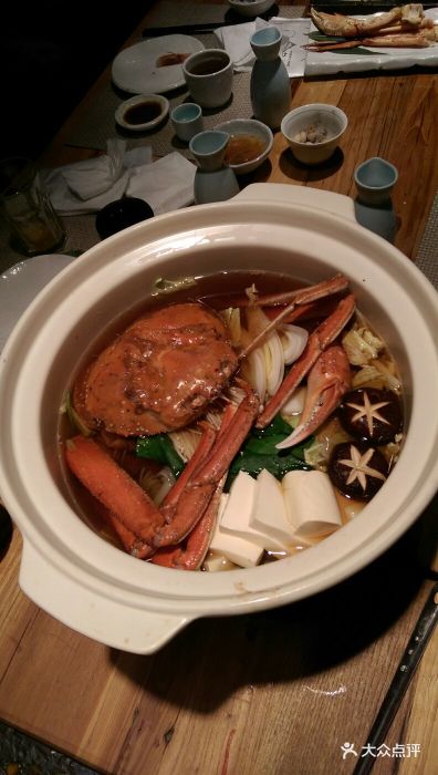 大江户日本料理(湖滨道店)松叶蟹火锅图片 - 第1张