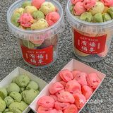 能扯嘚一米❗️这家的麻薯真的摆